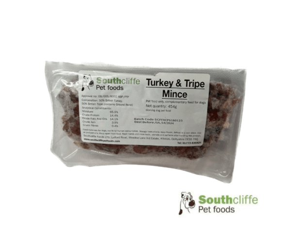 Southcliffe Turkey and Tripe Mince (454 g)