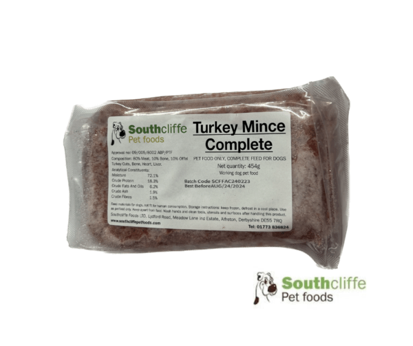 Southcliffe Turkey Mince Complete Box (24 x 454 g)