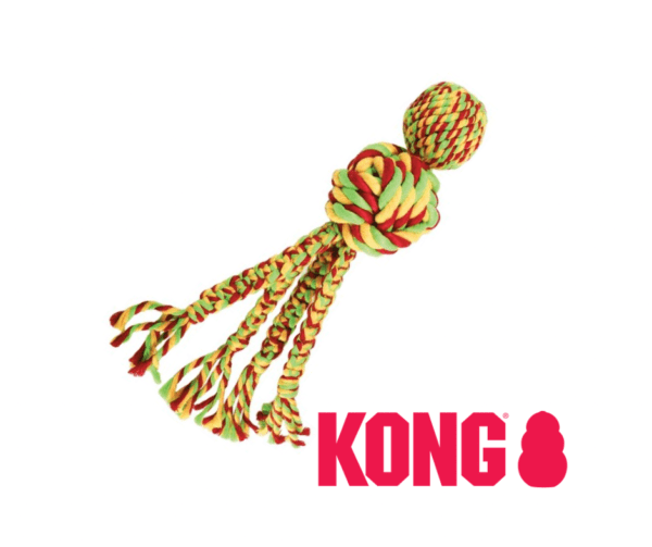 Kong Wubba Weave with Rope (XL)