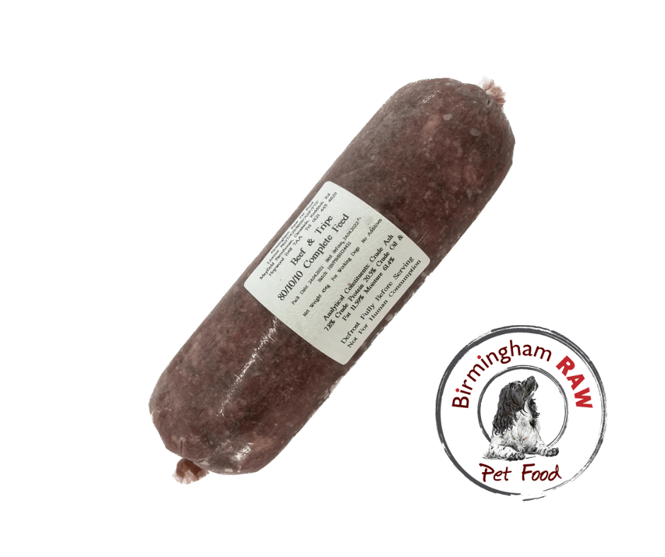 Birmingham Raw Beef and Tripe Complete (454g) K9Catering