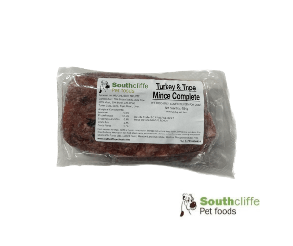 Southcliffe Turkey and Tripe Complete Mince (454 g)