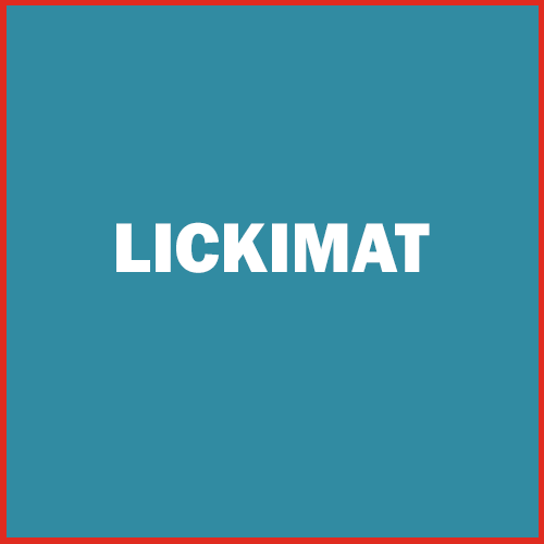 Lickimat product button