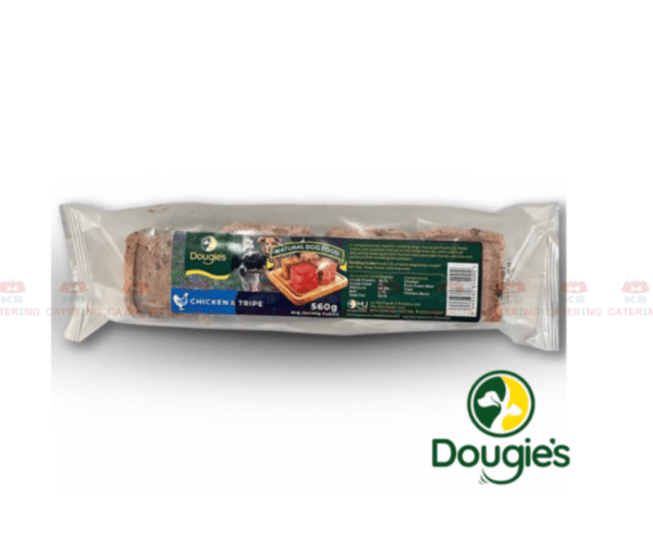 Dougies Chicken and Tripe Mince (approx 15% Bone) 560g