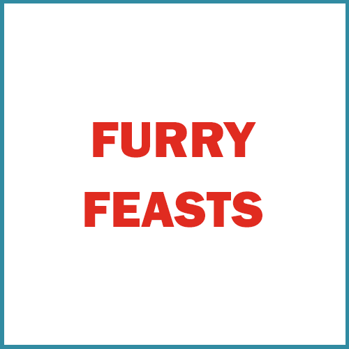 Furry Feasts Brand Button