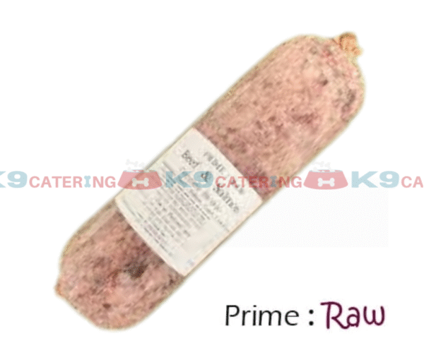 Prime Raw Beef and Salmon 80/10/10