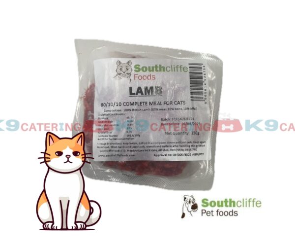 Southcliffe Cat Food Lamb 80/10/10 Complete Mince (150g)