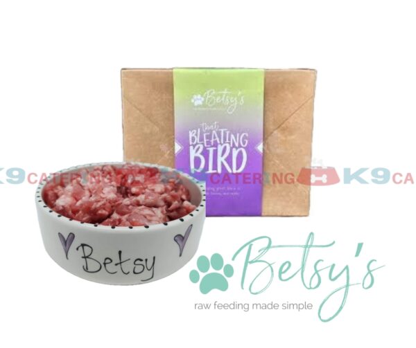 Betsy’s That Bleating Bird (500g) Turkey and Lamb