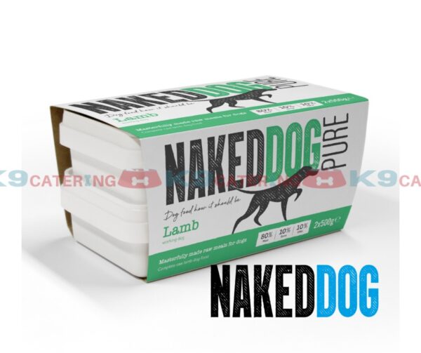 Naked Dog Pure Lamb (2 x 500g)