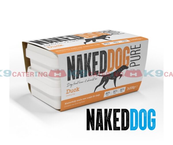 Naked Dog Pure Duck (2 x 500g)