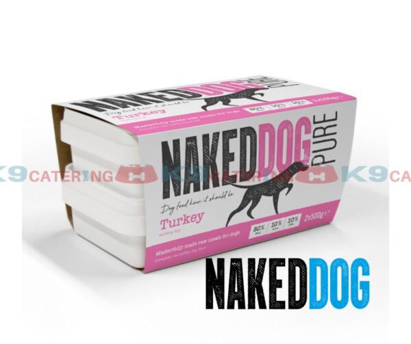 Naked Dog Pure Turkey (2 x 500g)