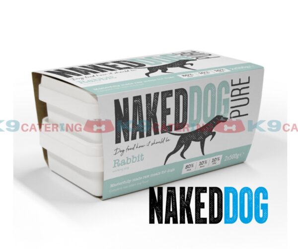 Naked Dog Pure Rabbit (2 x 500g)