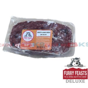 Furry Feast Deluxe Duck and Beef 80/10/10 500g