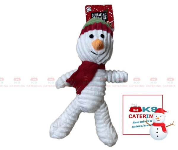 Plush snowman