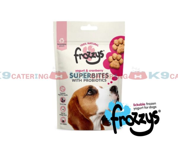 Frozzys Superbites Yogurt and Cranberry 100g