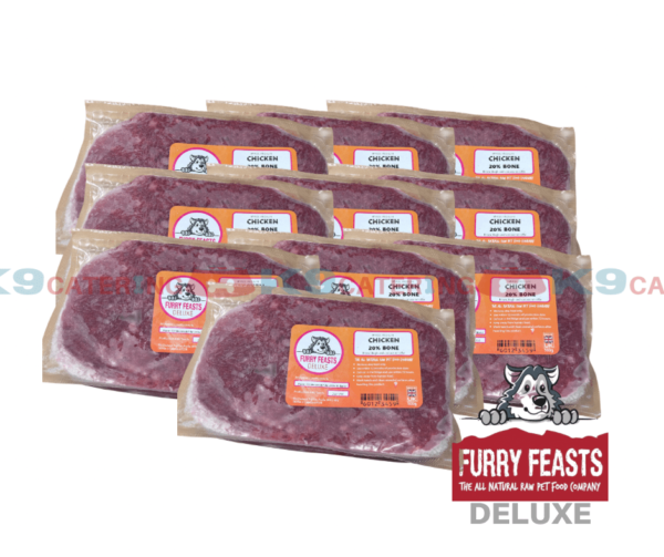 Furry Feast Deluxe Chicken Mince Box Deal (20x500g)