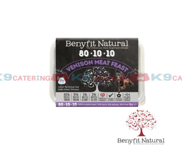 Benyfit Adult Venison Meat Feast 80/10/10 500g