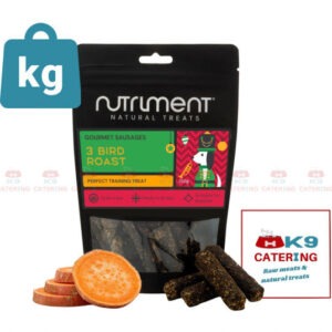 1kg Pack of 3 Bird Roast sausages