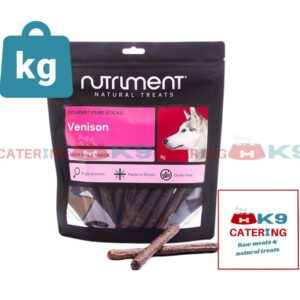 1kg Pack of Venison Sticks 20cm