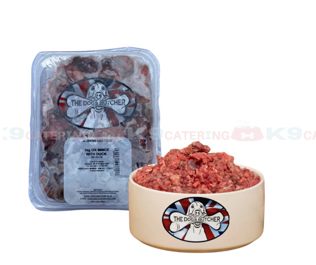TDB Ox Mince With Duck 80/10/10 (1kg)