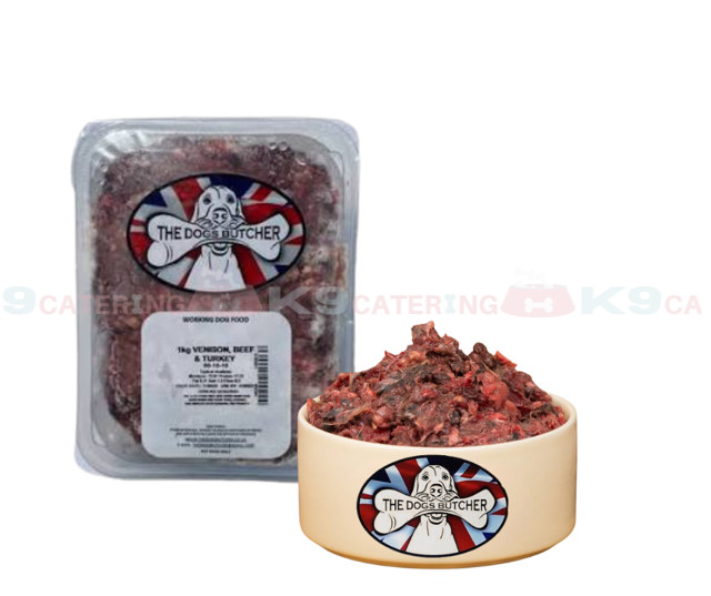 TDB Venison Beef and Turkey 80/10/10 (1kg)