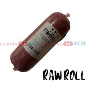 RawRoll Chicken & Veg complete 80/10/5/5 (460g)