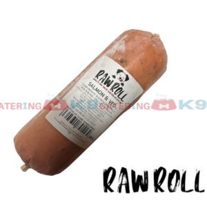 RawRoll Salmon & Veg complete 80/10/5/5 (460g)