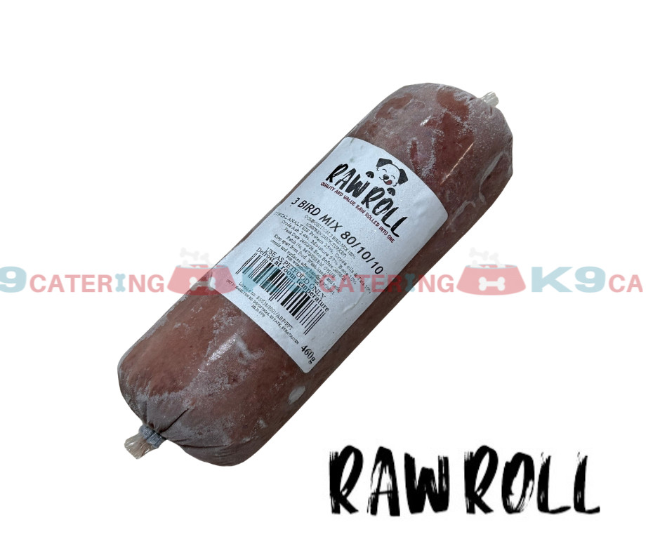 RawRoll 3 Bird 80/10/10 (460g)