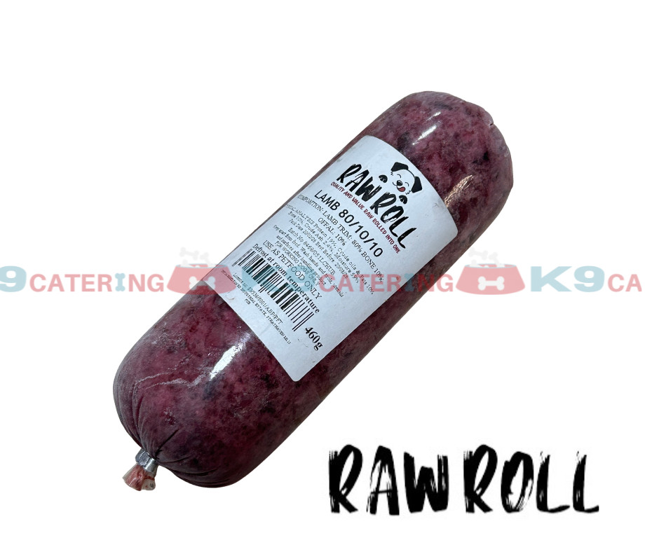 RawRoll Lamb 80/10/10 (460g)