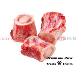 Premium Raw Beef Meaty Marrow Bones 3 per bag for dogs