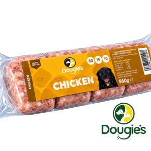 Dougies Chicken Complete 80/10/10 560g raw dog food