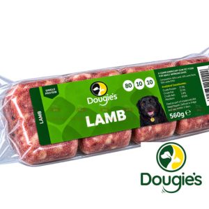 Dougies Lamb Complete 80/10/10 560g raw dog food