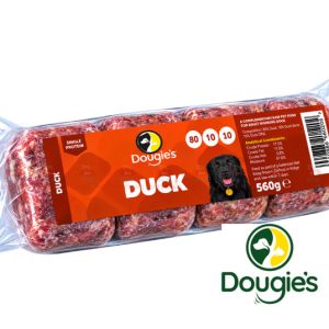 Dougies Duck Complete 80/10/10 560g raw dog food