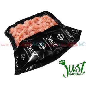 Just Natural Chicken Salmon and Offal 454g raw dog food