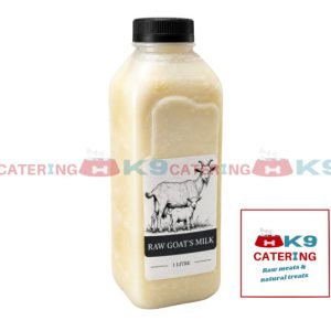 Raw Goats Milk 1 litre for dogs