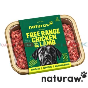 Naturaw Chicken and Lamb 80/10/10 500g raw dog food