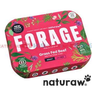 Naturaw Forage Beef 500g complete raw dog food