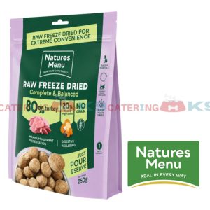 Freeze-Dried Complete Turkey Dinner 250g dog food
